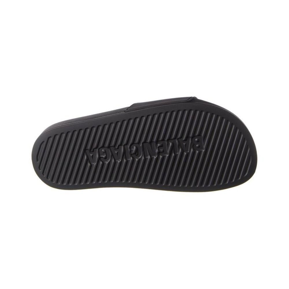 Balenciaga Logo Pool Rubber Slide - Picture 4 of 5